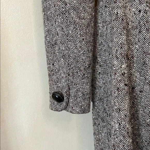 Banana Republic Brown Tweed Tailored Frock Coat size XS - Picture 10 of 16